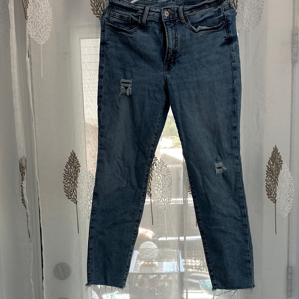 Old Navy Blue Ankle Jeans